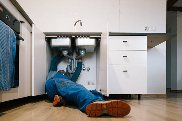 Professional Drain Cleaning technician working in Van Alstyne, TX